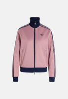 ADIDAS ORIGINALS Felpa CLASSIC TRACK TOP Magic Mauve malva da donna con chiusura zip e dettagli a contrasto. KV9562 . ADIDAS ORIGINALS 