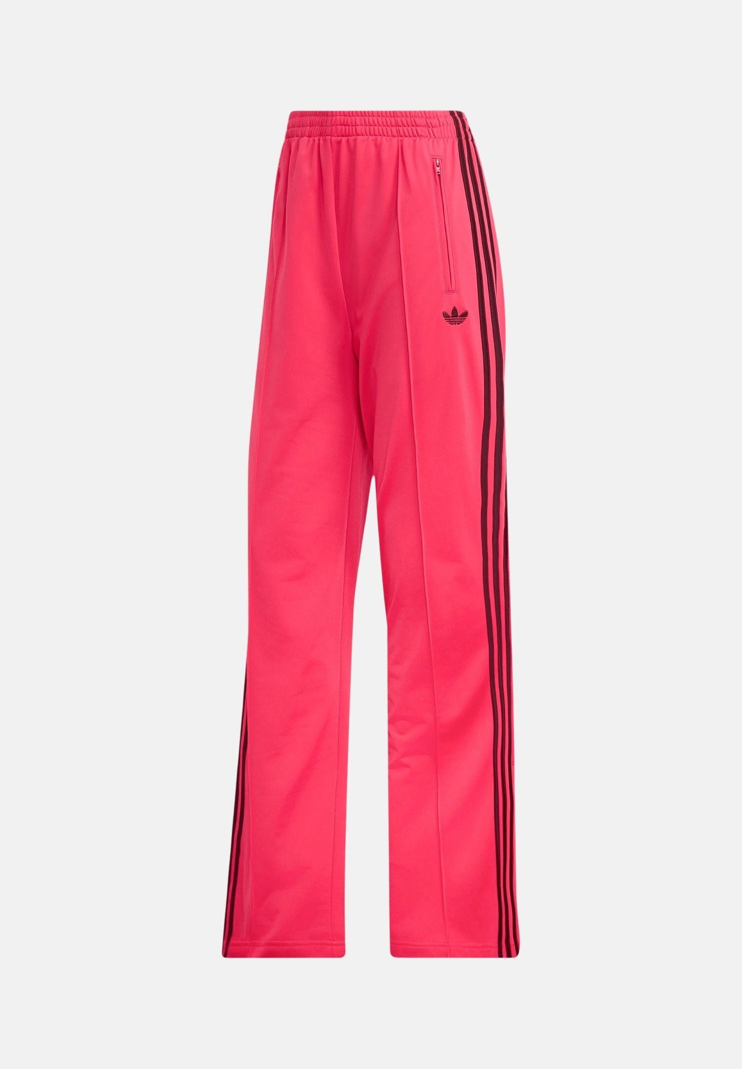 ADIDAS ORIGINALS Pantaloni FIREBIRD LOOSE Maroon rosa acceso e bordeaux donna. KW0228 . ADIDAS ORIGINALS 