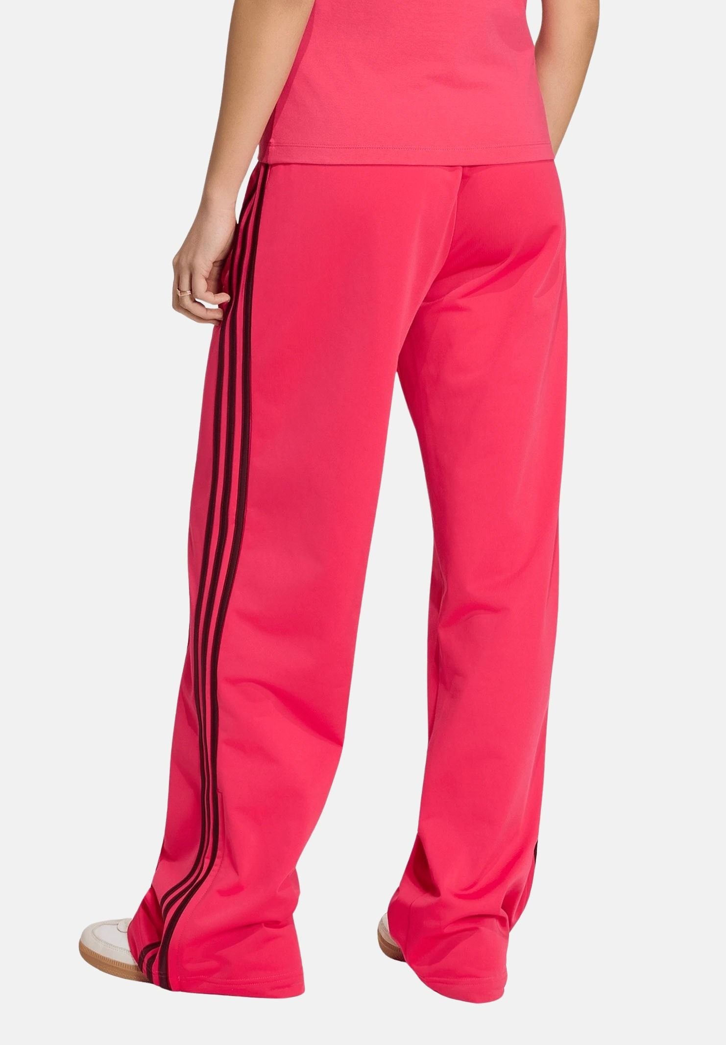 ADIDAS ORIGINALS Pantaloni FIREBIRD LOOSE Maroon rosa acceso e bordeaux donna. KW0228 . ADIDAS ORIGINALS 
