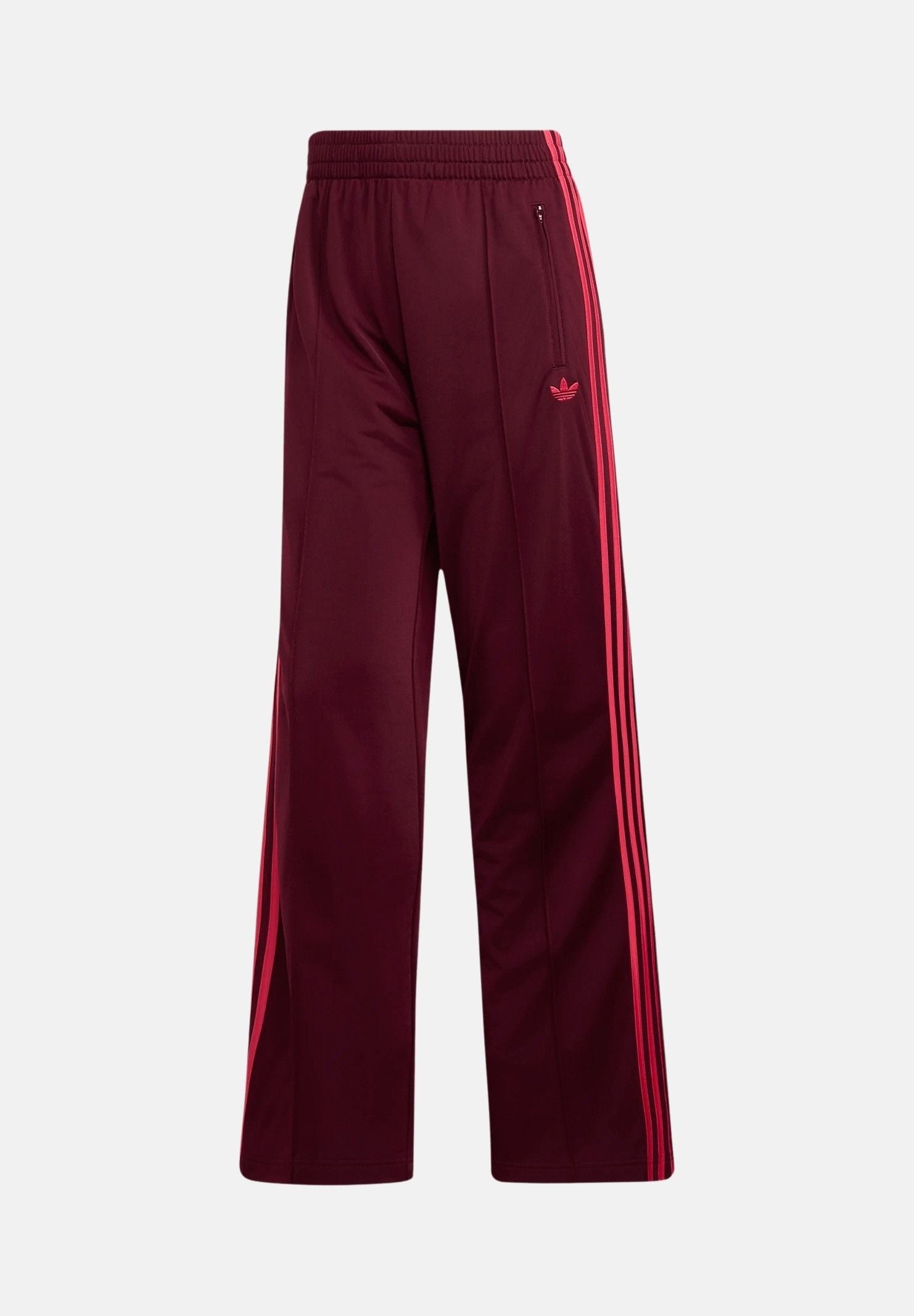 ADIDAS ORIGINALS Pantaloni FIREBIRD LOOSE maroon bordeaux, power pink da donna KW0230 . ADIDAS ORIGINALS 