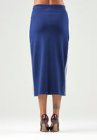ADIDAS ORIGINALS Gonna KNITTED SKIRT Dark Blue, blu scuro da donna KW2586 . ADIDAS ORIGINALS 