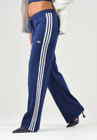 ADIDAS ORIGINALS Pantaloni KNIT FIREBIRD TRACK PANT dark blu da doonna con 3-stripes iconiche KW2605 . ADIDAS ORIGINALS 