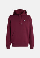 ADIDAS ORIGINALS Felpa TREFOIL ESSENTIAS HOODIE marron bordeaaux da uomo<BR/> KW5048 . ADIDAS ORIGINALS 