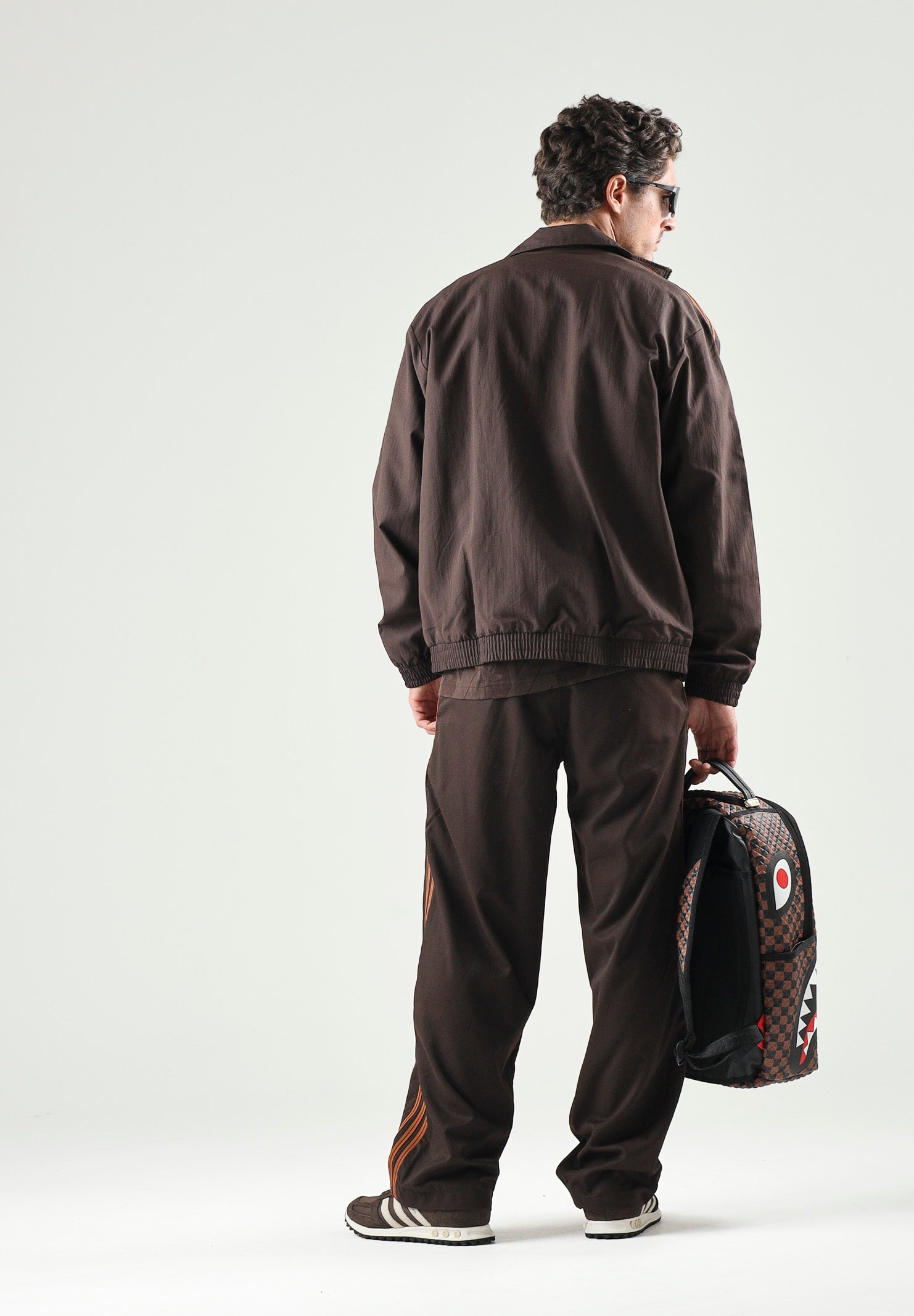ADIDAS ORIGINALS Pantaloni FIREBIRD TAILORED  Aurora Coffee marrone da uomo KW7986 . ADIDAS ORIGINALS 