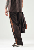 ADIDAS ORIGINALS Pantaloni FIREBIRD TAILORED  Aurora Coffee marrone da uomo KW7986 . ADIDAS ORIGINALS 