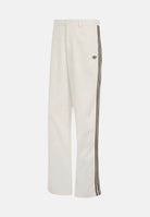 ADIDAS ORIGINALS Pantaloni ADIBREAK TRACK bianco-nuvola da uomo con 3-iconiche stripes KW7987 . ADIDAS ORIGINALS 