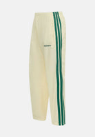 ADIDAS ORIGINALS Pantaloni CUTLINE TRACK PANTS Warm Vanilla crema da uomo con 3-stripes iconiche KW8021 . ADIDAS ORIGINALS 
