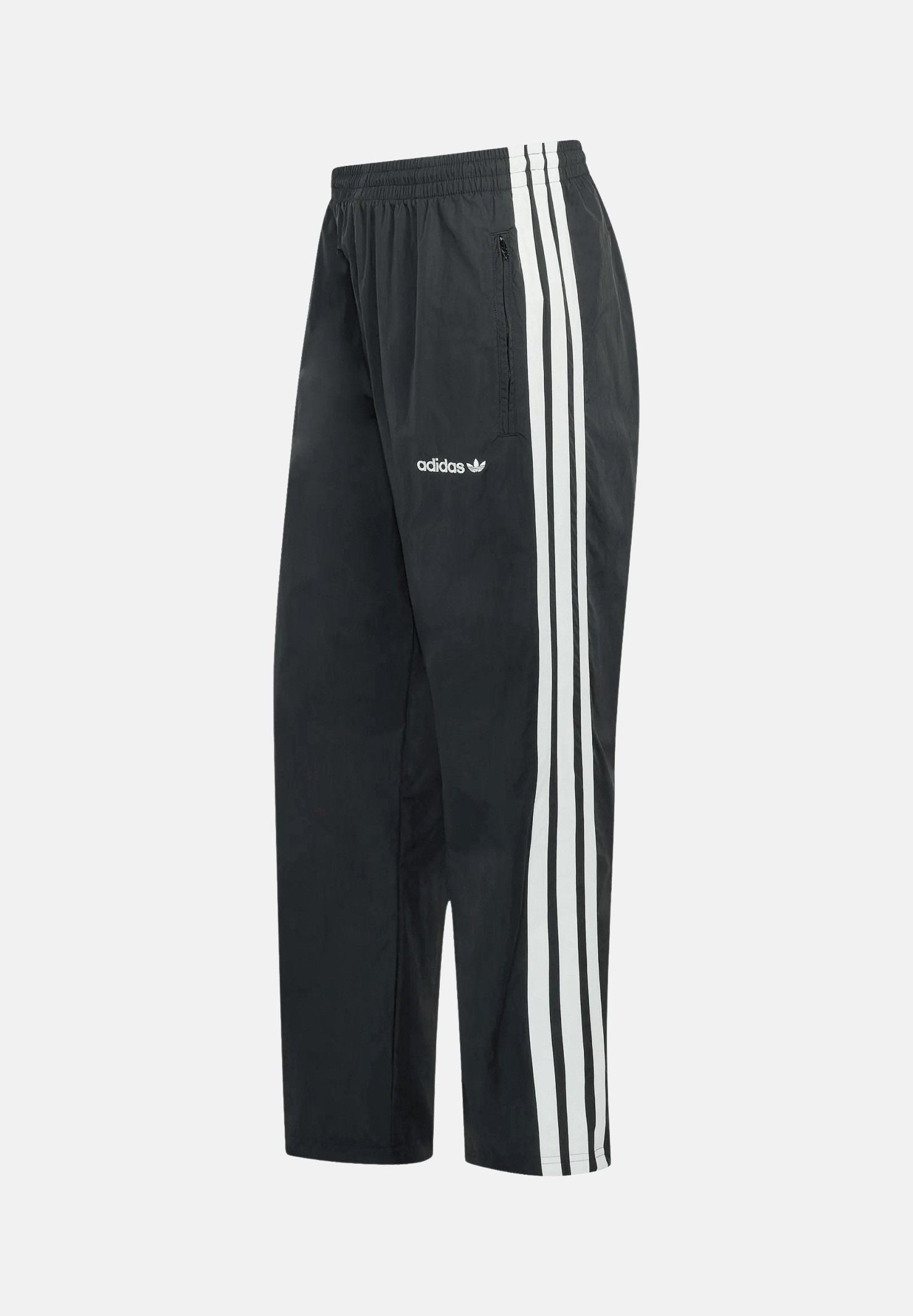 ADIDAS ORIGINALS Pantaloni CUTLINE nero da uomo con iconiche 3-stripes KW8023 . ADIDAS ORIGINALS 