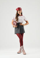 ADIDAS ORIGINALS Polo POLO RESORT S W2 distilled pink collegiate burgundy khaki six rosa, colore basico rosa, bordeaux  donna. KX0741 . ADIDAS ORIGINALS 