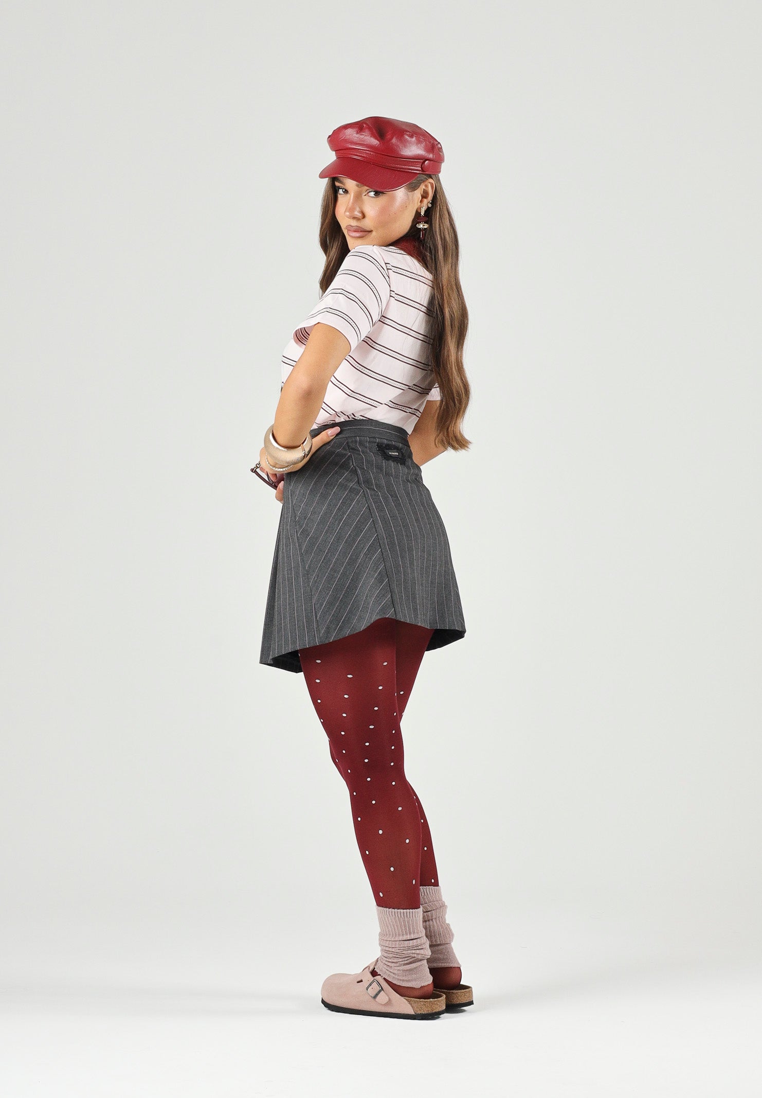 ADIDAS ORIGINALS Polo POLO RESORT S W2 distilled pink collegiate burgundy khaki six rosa, colore basico rosa, bordeaux  donna. KX0741 . ADIDAS ORIGINALS 