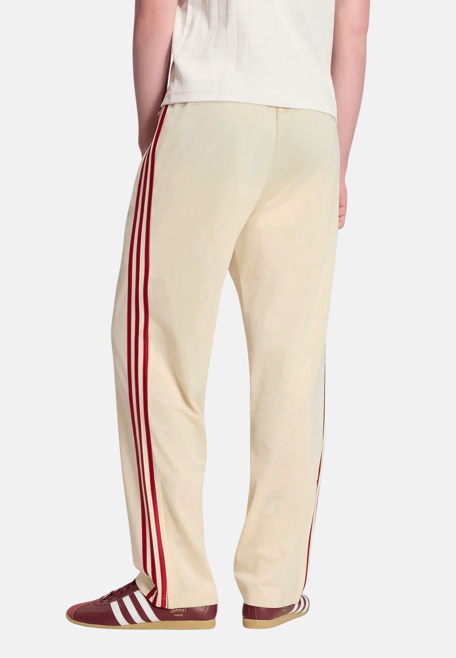 ADIDAS ORIGINALS Pantaloni PINSTRIPE FIREBIRD, colore warm vanilla, avorio-crema, per uomo e donna KX6924 . ADIDAS ORIGINALS 
