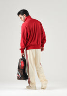ADIDAS ORIGINALS Pantaloni sportivi PINSTRIPE FIREBIRD, warm vanilla, avorio-crema, per uomo e donna KX6924 . ADIDAS ORIGINALS 