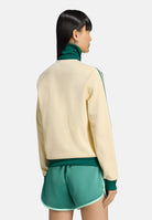 ADIDAS ORIGINALS Felpa SLIM 3-STRIPES TRACK TOP Warm Vanilla da donna KY0824 . ADIDAS ORIGINALS 
