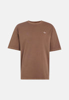 ADIDAS ORIGINALS T-shirt TREFOIL ESSENTIALS Preloved Brown, marrone da uomo con logo iconico KY5382 . ADIDAS ORIGINALS 