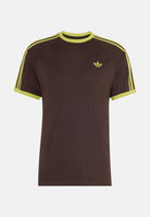 ADIDAS ORIGINALS T-shirt Adicolor Classics 3-Stripes Tee AUCO Prelim marrone e giallo uomo. KZ1202 . ADIDAS ORIGINALS 