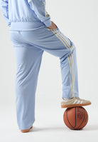 ADIDAS ORIGINALS Pantaloni sportivi Firebird Track Pants Blue Dawn / Warm Vanilla azzurro chiaro e panna uomo. KZ1207 . ADIDAS ORIGINALS 
