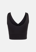 ADIDAS ORIGINALS Top ESSENTIALS 3-STRIPES SEAMLESS nero da donna KZ4109 . ADIDAS ORIGINALS 