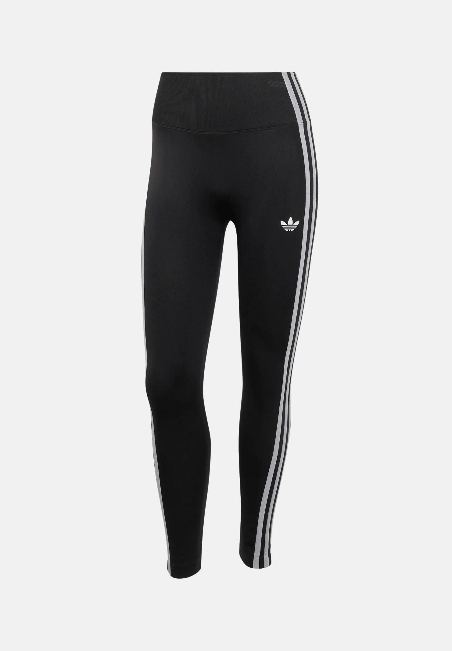 ADIDAS ORIGINALS Leggings ESSENTIALS 3-STRIPES nero da donna KZ4121 . ADIDAS ORIGINALS 