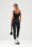 ADIDAS ORIGINALS Leggings ESSENTIALS 3-STRIPES nero da donna KZ4121 . ADIDAS ORIGINALS 