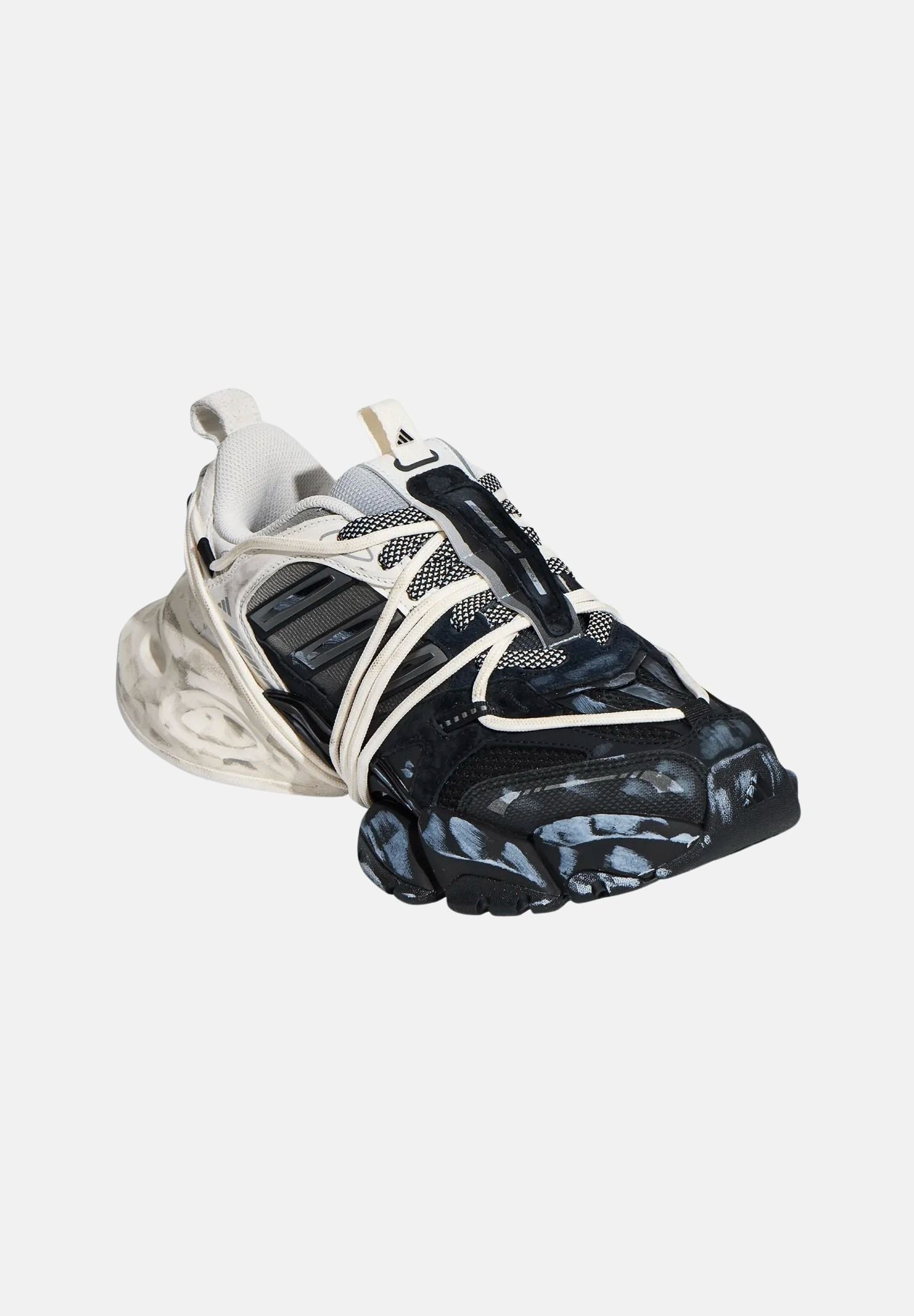 ADIDAS ORIGINALS Sneakers XLG RUNNER DELUXE 2.0 Core Black/Iron Metallic/Silver Metallic, nero e argento, per uomo e donna KZ7201 . ADIDAS ORIGINALS 
