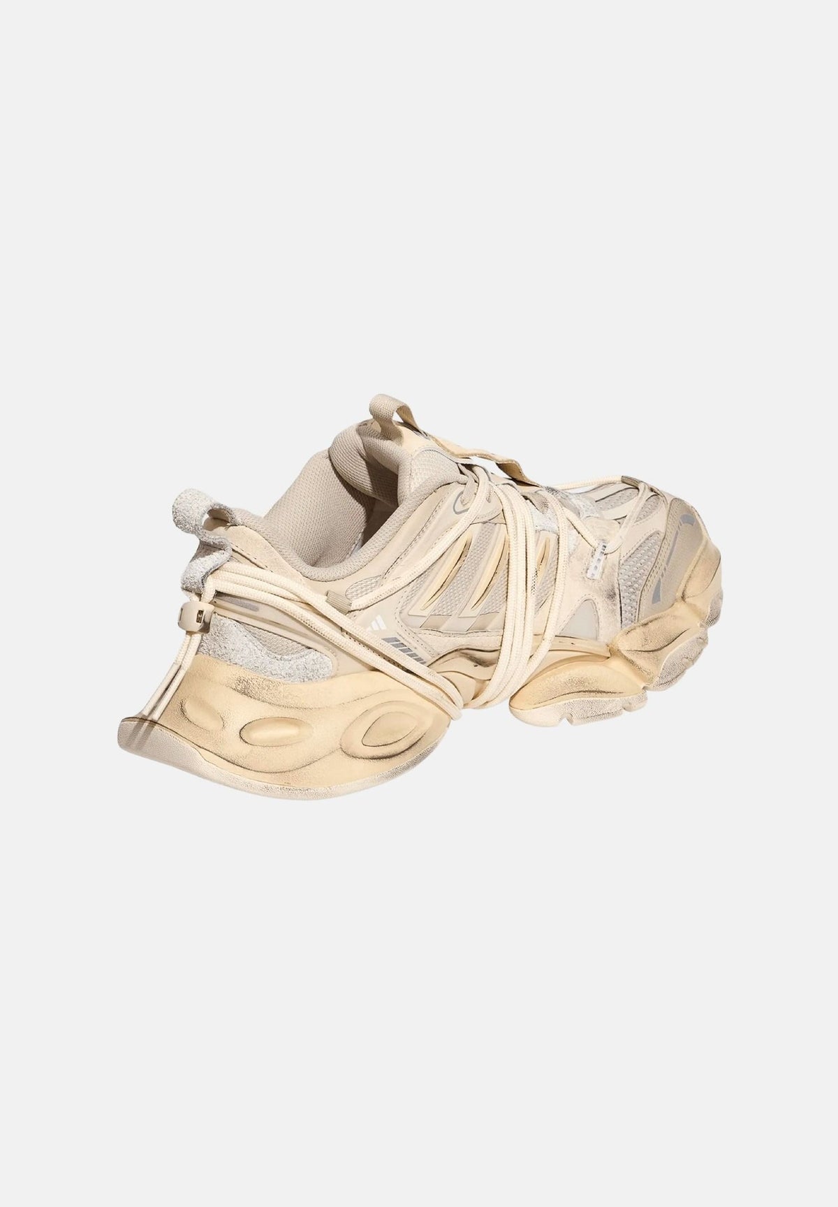 ADIDAS ORIGINALS Sneakers XLG RUNNER DELUXE 2.0 Wonder-beige chiaro per uomo e donna con costruzione a pannelli KZ7205 . ADIDAS ORIGINALS 