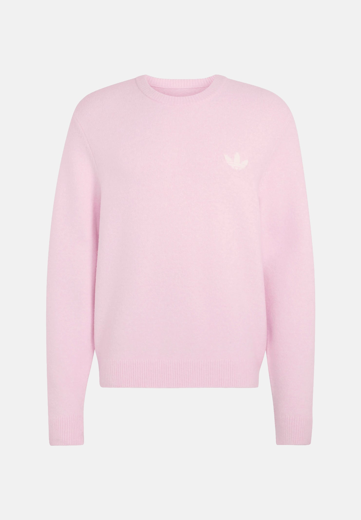 ADIDAS ORIGINALS Maglione girocollo Essential Crewneck Clear Pink rosa chiaro donna. LC7651 . ADIDAS ORIGINALS 