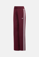 ADIDAS ORIGINALS Pantaloni ADILENIUM SEASON 6 STRAIGHT KNIT Maroon bordeaux da donna, con gamba dritta, 3 strisce laterali e coulisse in vita. LH1936 . ADIDAS ORIGINALS 