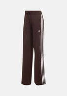 ADIDAS ORIGINALS Pantaloni ADILENIUM SEASON 6 STRAIGHT KNIT Aurora Coffee marrone da donna, con gamba dritta e tre strisce laterali. LH1937 . ADIDAS ORIGINALS 