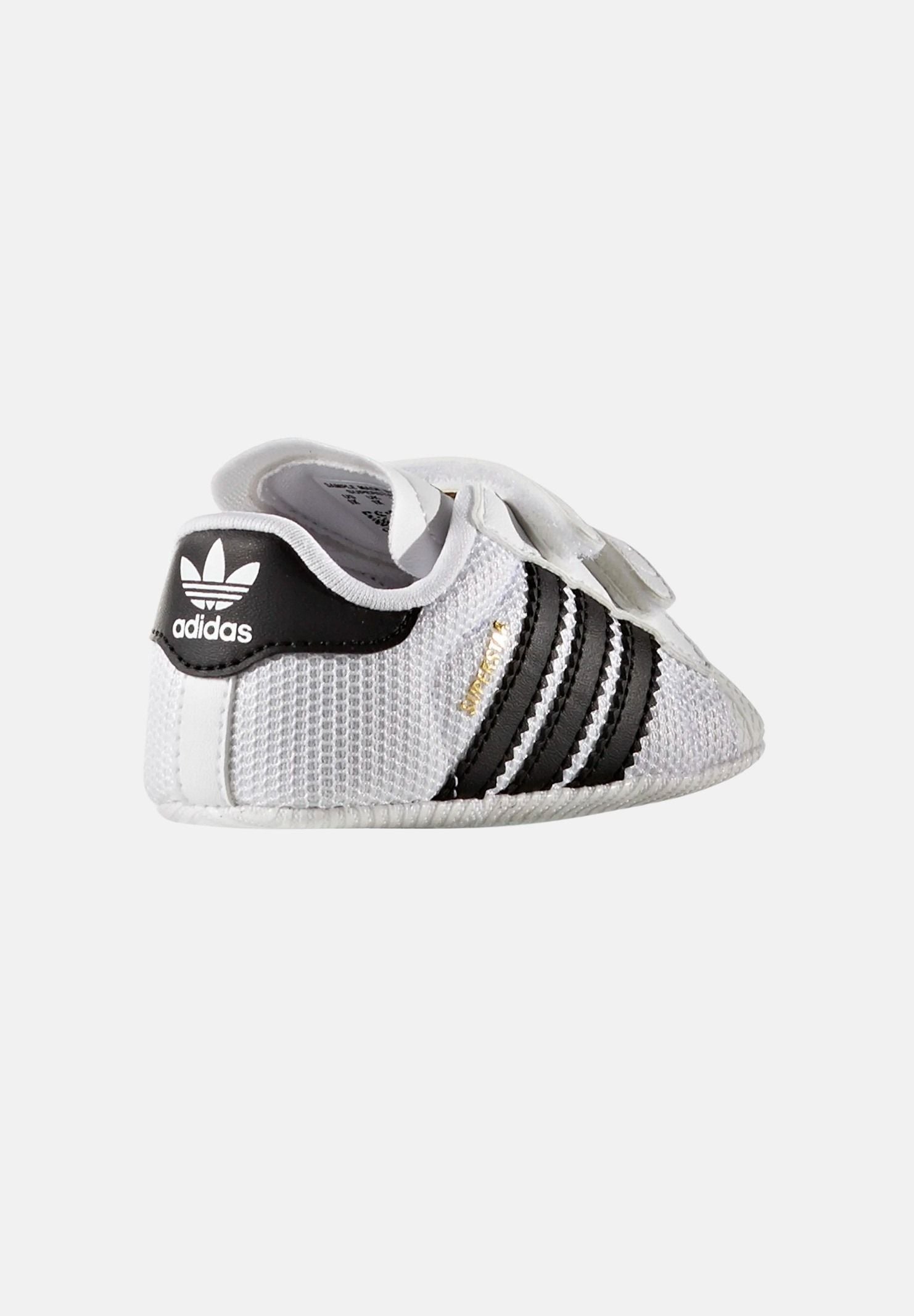 ADIDAS ORIGINALS Scarpe da culla Superstar bianche da neonato S79916 . ADIDAS ORIGINALS 