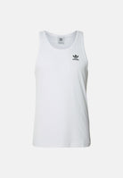 ADIDAS ORIGINALS Canotta Trefoil Essentials bianca da uomo IY7366 . ADIDAS ORIGINALS 