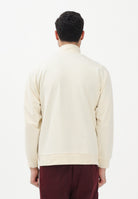 ADIDAS ORIGINALS Felpa con zip Colorblock panna e bordeaux per uomo e donna KA7751 . ADIDAS ORIGINALS 