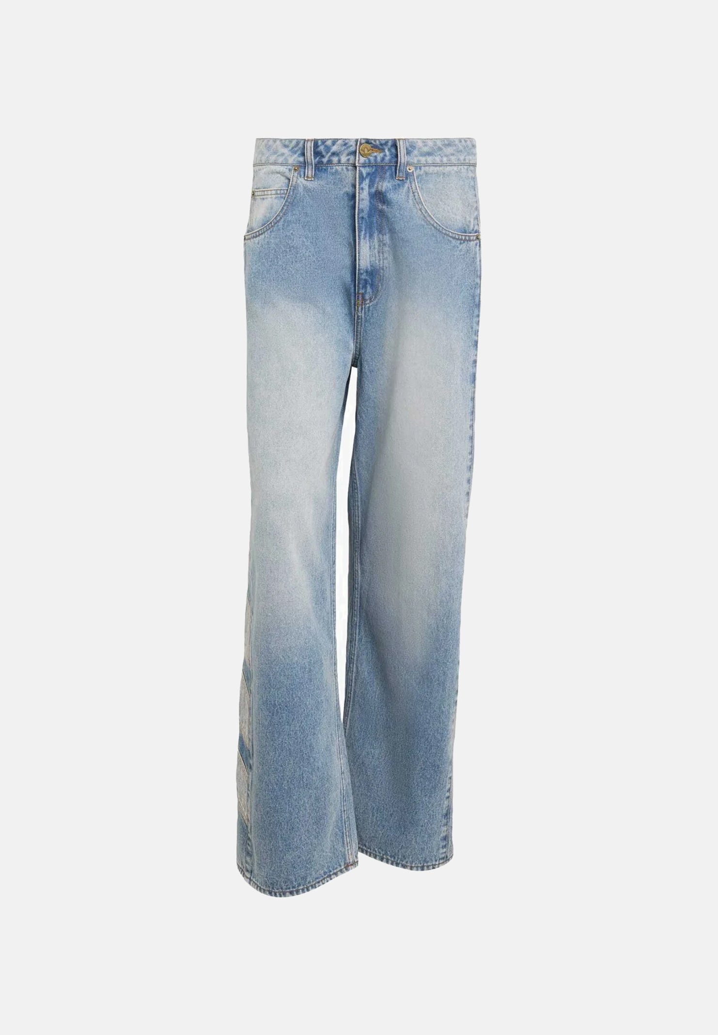 ADIDAS ORIGINALS Jeans in denim medio per uomo e donna KE0112 . ADIDAS ORIGINALS 