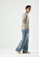 ADIDAS ORIGINALS Jeans in denim medio per uomo e donna KE0112 . ADIDAS ORIGINALS 