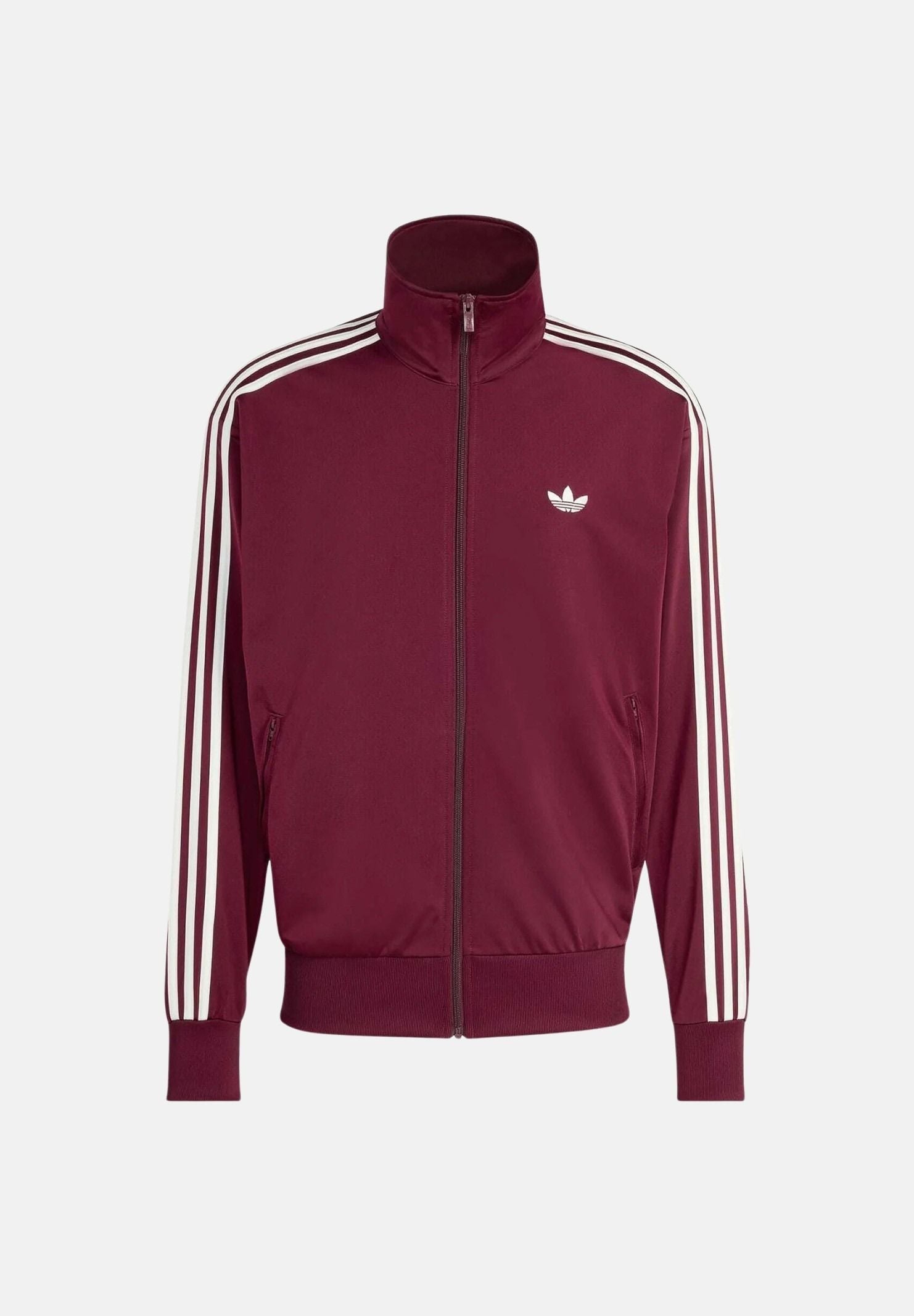 ADIDAS ORIGINALS Felpa con zip FIREBIRD bordeaux da uomo KE1646 . ADIDAS ORIGINALS 