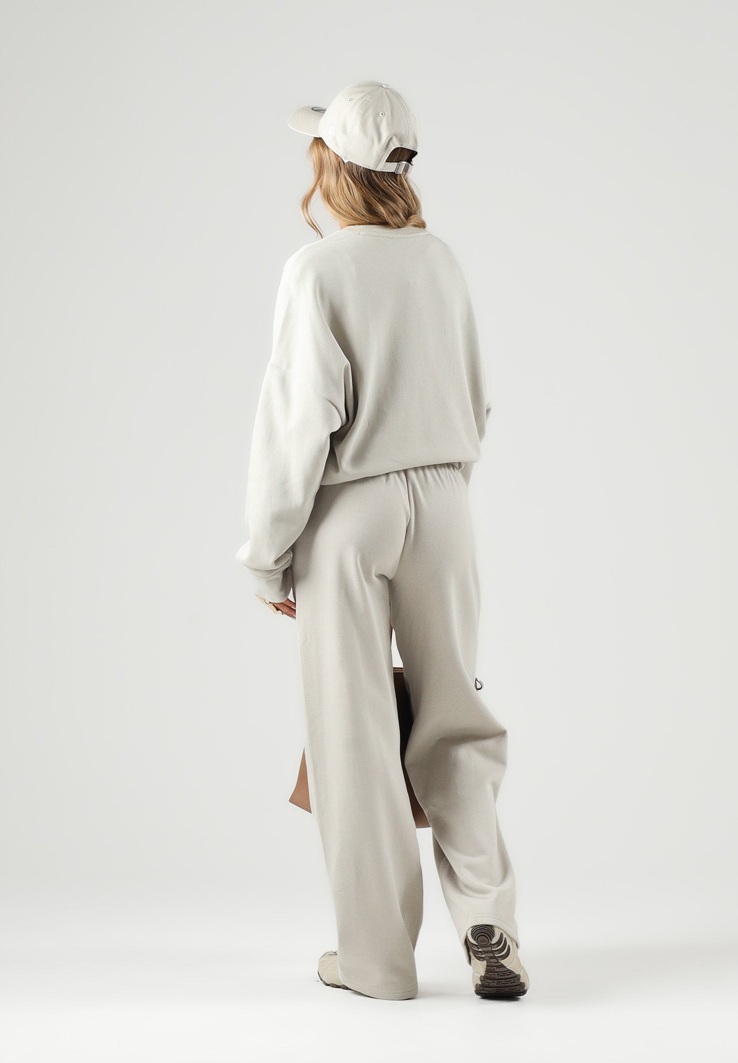 ADIDAS PERFORMANCE Pantaloni sportivi Essentials Small Cozy beige da donna JC5922 . ADIDAS PERFORMANCE 