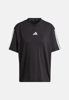 ADIDAS PERFORMANCE T-shirt a manica corta Essentials 3-Stripes Boyfriend nera da donna JC5960 . ADIDAS PERFORMANCE 