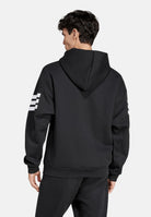 ADIDAS PERFORMANCE Felpa con zip Future Icons 3-Stripes nera da uomo JD4827 . ADIDAS PERFORMANCE 