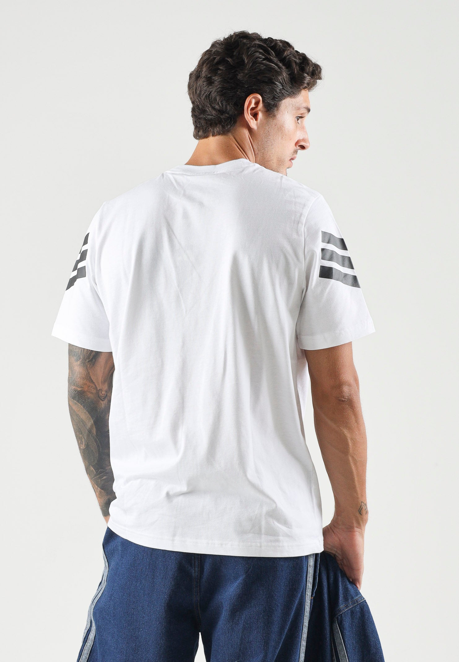 ADIDAS PERFORMANCE T-shirt FUTURE ICONS a manica corta  bianca da uomo JD4880 . ADIDAS PERFORMANCE 