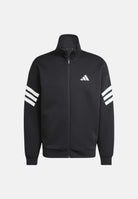 ADIDAS PERFORMANCE Felpa FUTURE ICONS con zip nera da uomo con 3-Stripes JD4885 . ADIDAS PERFORMANCE 