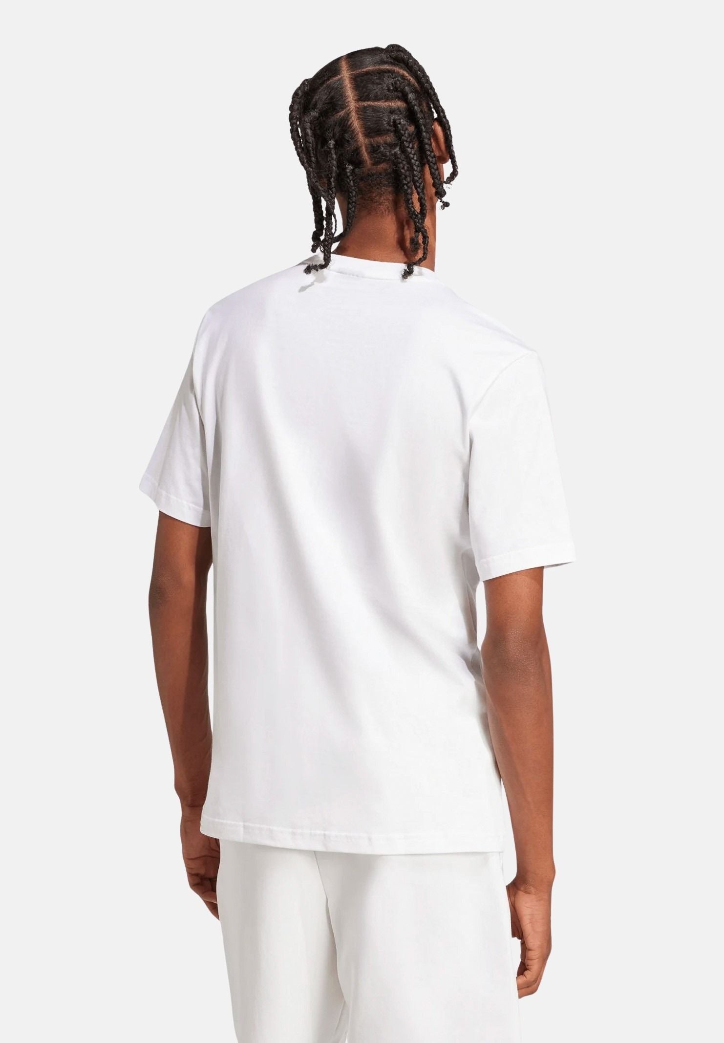 ADIDAS PERFORMANCE T-shirt a manica corta Future Icons Three Bar bianca da uomo JD4913 . ADIDAS PERFORMANCE 