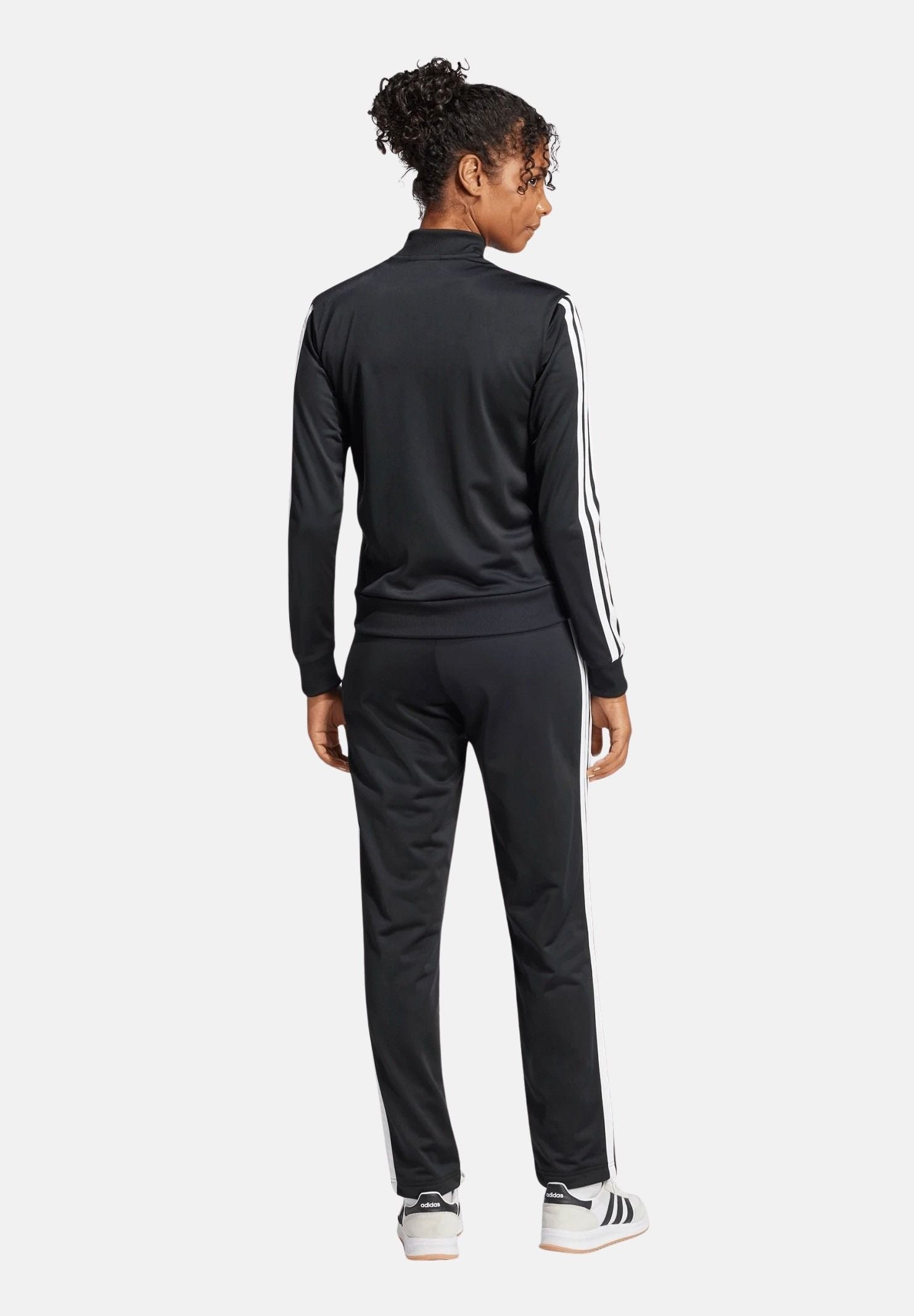 ADIDAS PERFORMANCE Tuta sportiva Essentials 3-Stripes nera da donna JD5434 . ADIDAS PERFORMANCE 