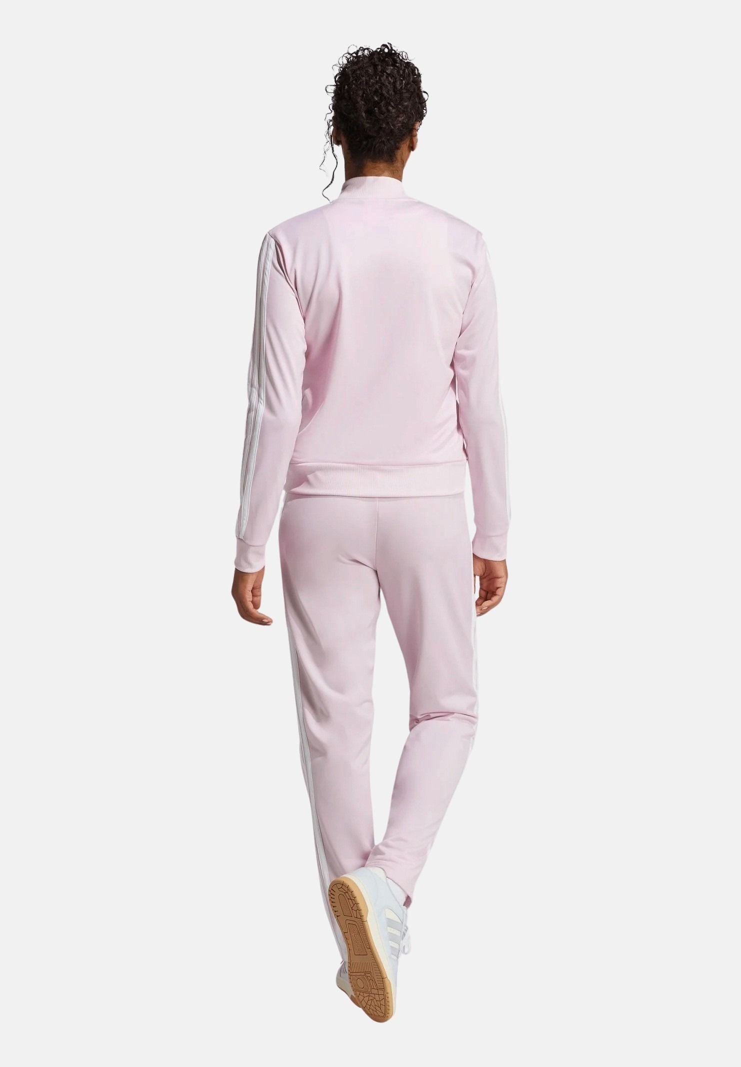 ADIDAS PERFORMANCE Tuta Essentials 3-Stripes rosa da donna JD5437 . ADIDAS PERFORMANCE 