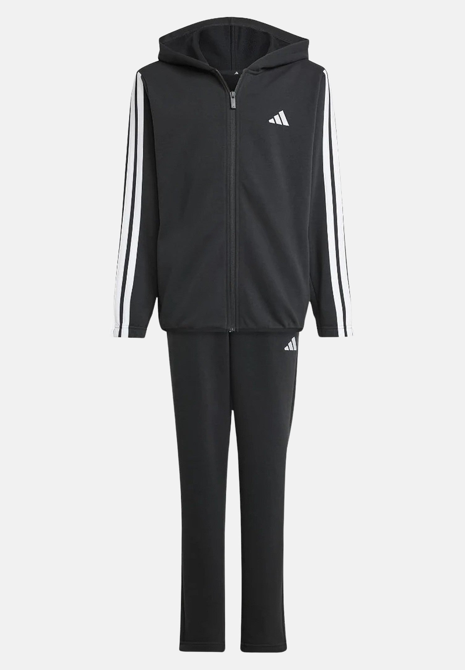ADIDAS PERFORMANCE Tuta Essentials nera per bambino e bambina JD6505 . ADIDAS PERFORMANCE 