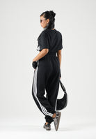 ADIDAS PERFORMANCE Pantaloni ESSENTIALS 3-STRIPES FLEECE neri  da donna JE1276 . ADIDAS PERFORMANCE 