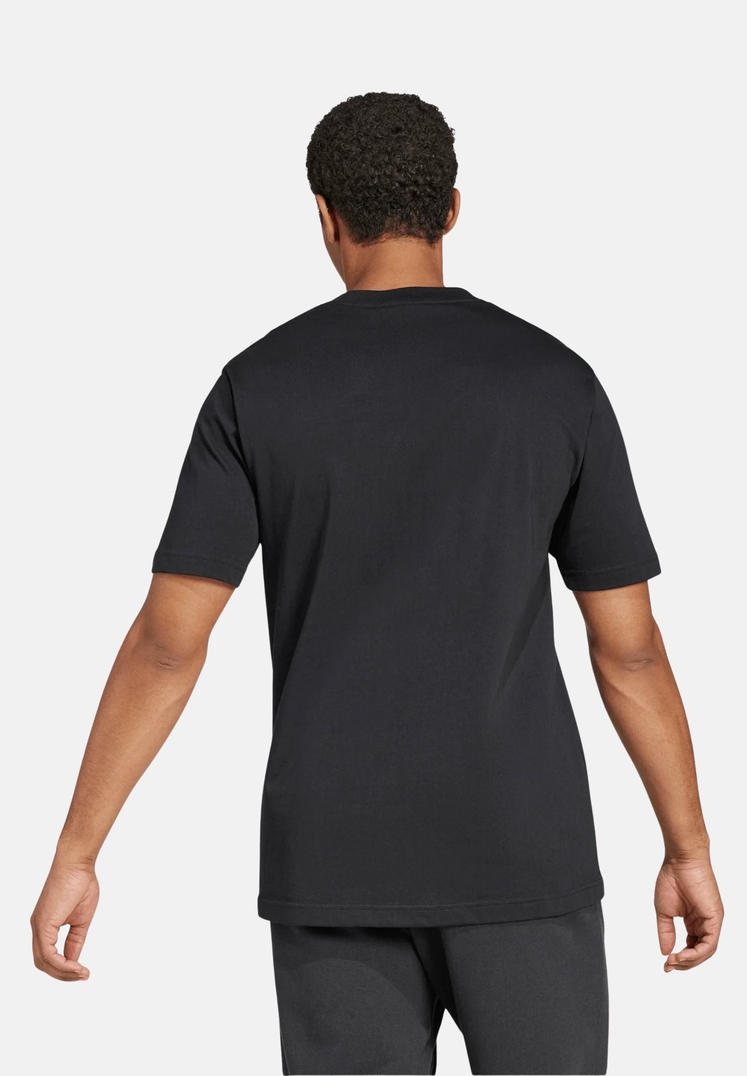 ADIDAS PERFORMANCE T-shirt a manica corta Essentials Big Logo nera da uomo JE8945 . ADIDAS PERFORMANCE 