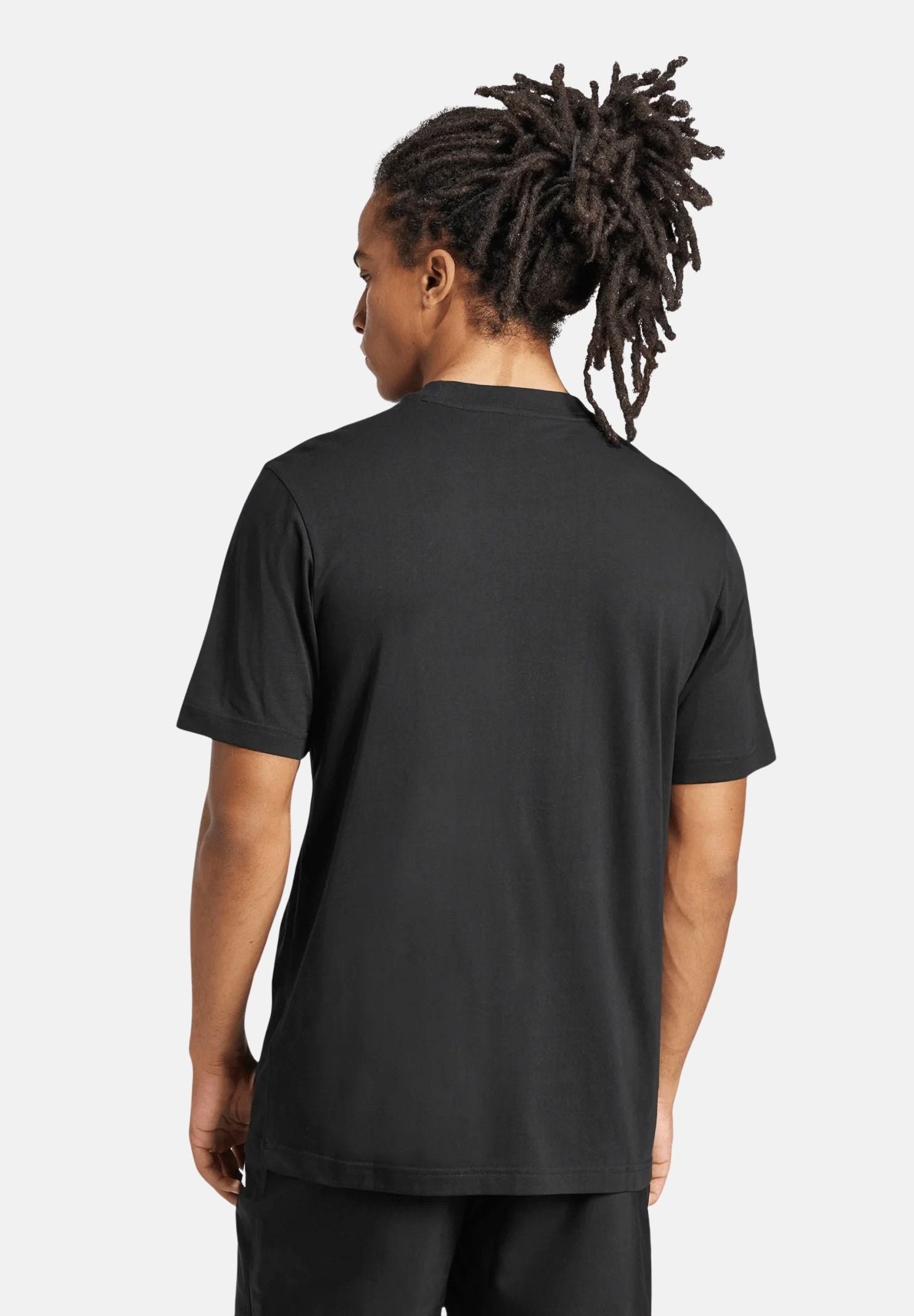 ADIDAS PERFORMANCE T-shirt a manica corta Essentials Small Logo Single Jersey nera da uomo JE9024 . ADIDAS PERFORMANCE 