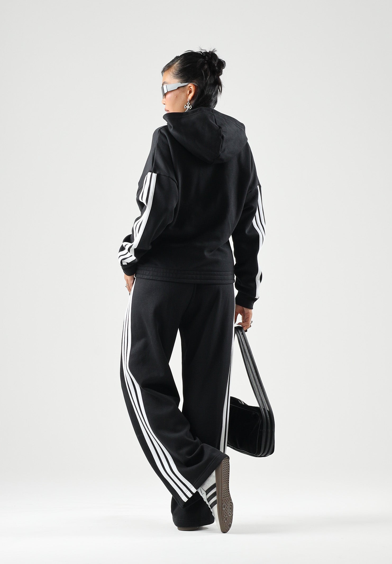 ADIDAS PERFORMANCE Tuta sportiva ENERGIZE nera da donna JF3388 . ADIDAS PERFORMANCE 
