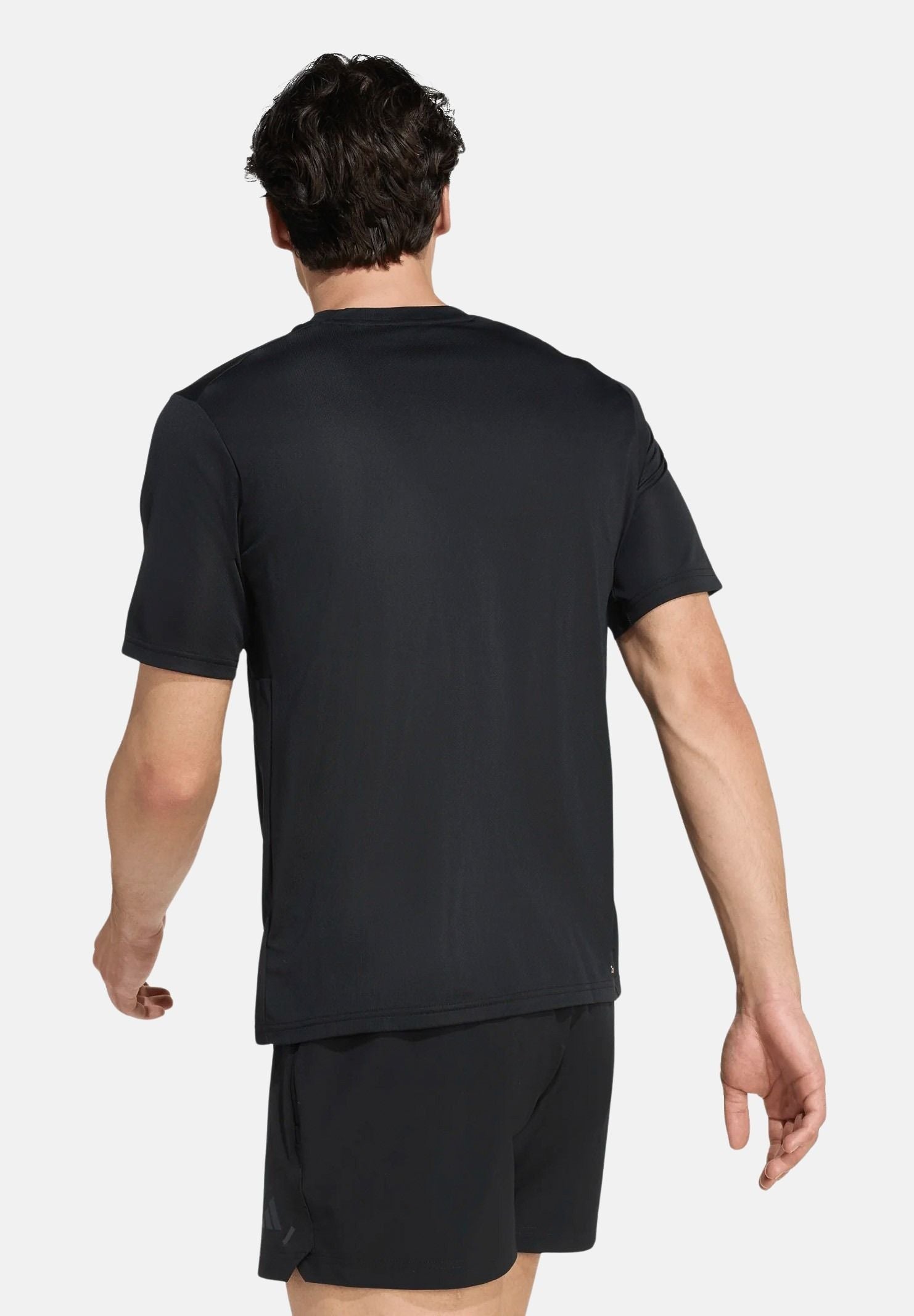 ADIDAS PERFORMANCE T-shirt WORKOUT ESSENTIALS nera da uomo<BR/> KA3569 . ADIDAS PERFORMANCE 