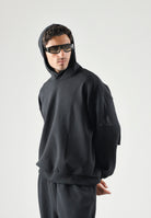 ADIDAS PERFORMANCE Felpa con cappuccio Black nero da uomo. KB8085 . ADIDAS PERFORMANCE 