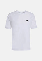 ADIDAS PERFORMANCE T-shirt WORKOUT ESSENTIALS a manica corta bianca da uomo<BR/> KD5453 . ADIDAS PERFORMANCE 